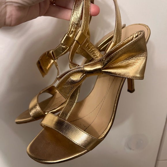 Gold Bow High Heels by Kate Spade - Picture 2 of 8